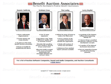 Tablet Screenshot of benefitauctionassociates.com